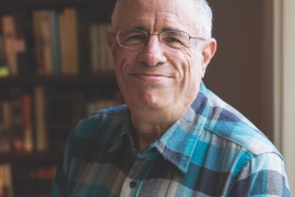 Marc Hofstadter ’67 in his study.